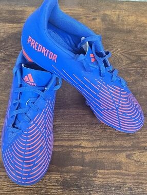 adidas Predator Edge .4 Soccer Cleats, Sapphire Edge, Hi-res Blue, Size 7